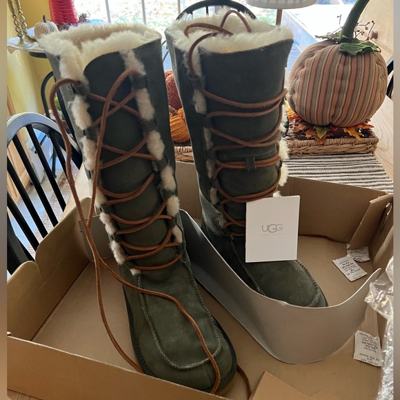 Women’s Ugg Whitley Lace Up Boots - Picture 3 of 5